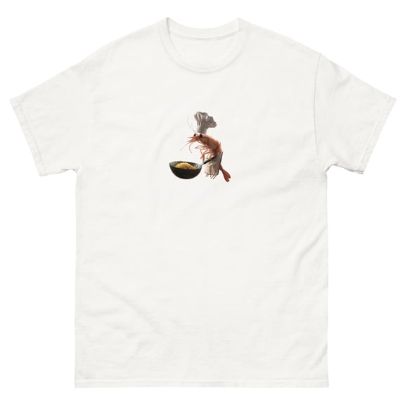 Shrimp Fried This Rice Funny T-shirt (White, L)