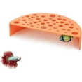 thumbnail image 1 of Shrimp Hides for Aquarium, Shrimp Cave with Holes, Shrimp Hide for Aquarium Fish Tanks Shrimp Ponds Breeding Tanks, Hideout for Shrimp & Small Aquarium Fish (Brown), 1 of 5