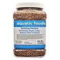 thumbnail image 1 of Shrimp Pellets, 40% Protein Sinking Pellets, 1/16" x 3/8" Pellets for Shrimp, Snails, Crabs, Catfish, Plecos for All Tropical Fish, Pellets by Zeigler…2-lb 6oz Med Jar, 1 of 2