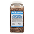 thumbnail image 1 of Shrimp Pellets, 40% Protein Sinking Pellets, 1/16" x 3/8" Pellets for Shrimp, Snails, Crabs, Catfish, Plecos for All Tropical Fish, Pellets by Zeigler…5-lb 8oz Lg Jar, 1 of 2