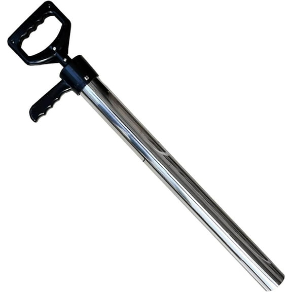 Shrimp Pump, Mantis Shrimp Pump, Easy to Carry Beach Artifact, Shrimp Extractor Clam Pump, Fish Pump Seafood Catching Device, Stainless Steel Catching Tool