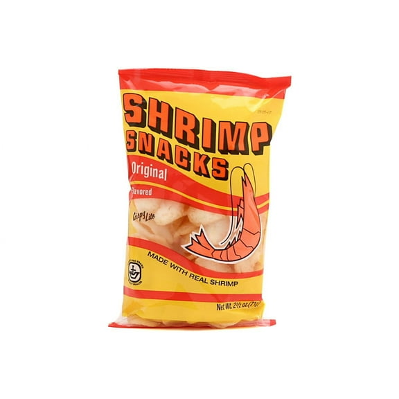 Shrimp Snacks (Orignal Flavor) - 2.5oz (Pack MDH1of 6)