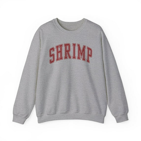 Shrimp Sweatshirt Gifts Crew Neck Shirt Long Sleeve Unisex