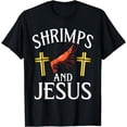 thumbnail image 1 of Shrimps and Jesus Shrimp T-Shirt, 1 of 4