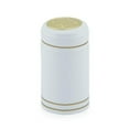 thumbnail image 1 of Shrink Capsule | White with Gold Stripe, 1 of 96
