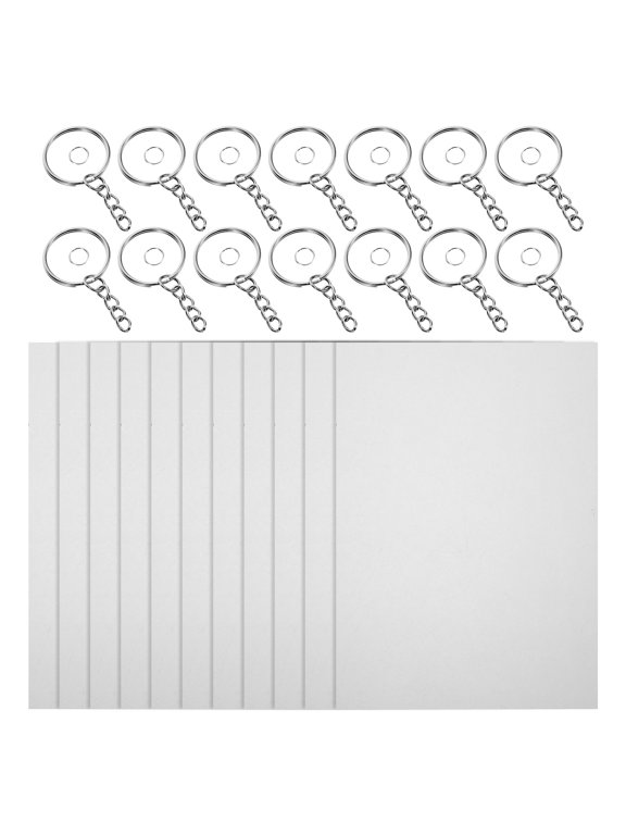 Shrink Film Key Chain DIY Material Heat Shrink Paper DIY Making Supply DIY Handicraft Supply Child