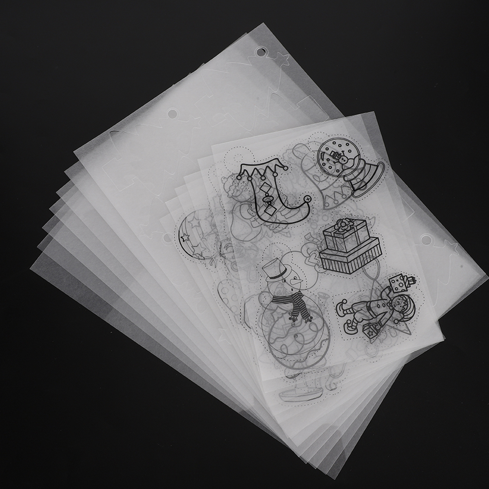 Shrink Film Paper, Heat Shrinkable Professional Shrink Sheet Kit, DIY