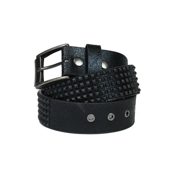 Shrink Leather Belt [Matt Black]