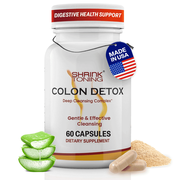 Shrink Colon Detox Advanced Colon Cleanse 60 Caps