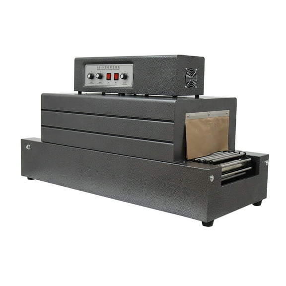 Shrink Tunnel Sealing Packing Machine Thermal Heat Shrink Wrap Machine for Food Stationery Hardware Tools Daily Necessities Packing 220V