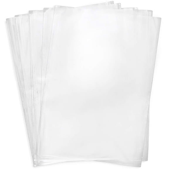 Shrink Wrap Bags,100Pieces 10x14 Inches Clear PVC Heat for Shoes, Soap, Book, Bath Bombs, Film DVD/CD, Candles, Jars and Homemade DIY Projects