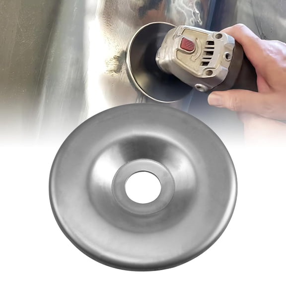 Shrinking Disc 4", 1.4MM Thick Sheet Metal Fabrication Tool for Automotive Body Panel Repair, Smoothing, Sanding, Fits for 4-1/2 inch Angle Grinder, 5/8" - 11 Spindle Thread