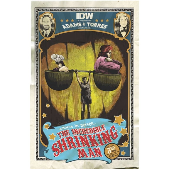 Shrinking Man, The #3A VF ; IDW Comic Book
