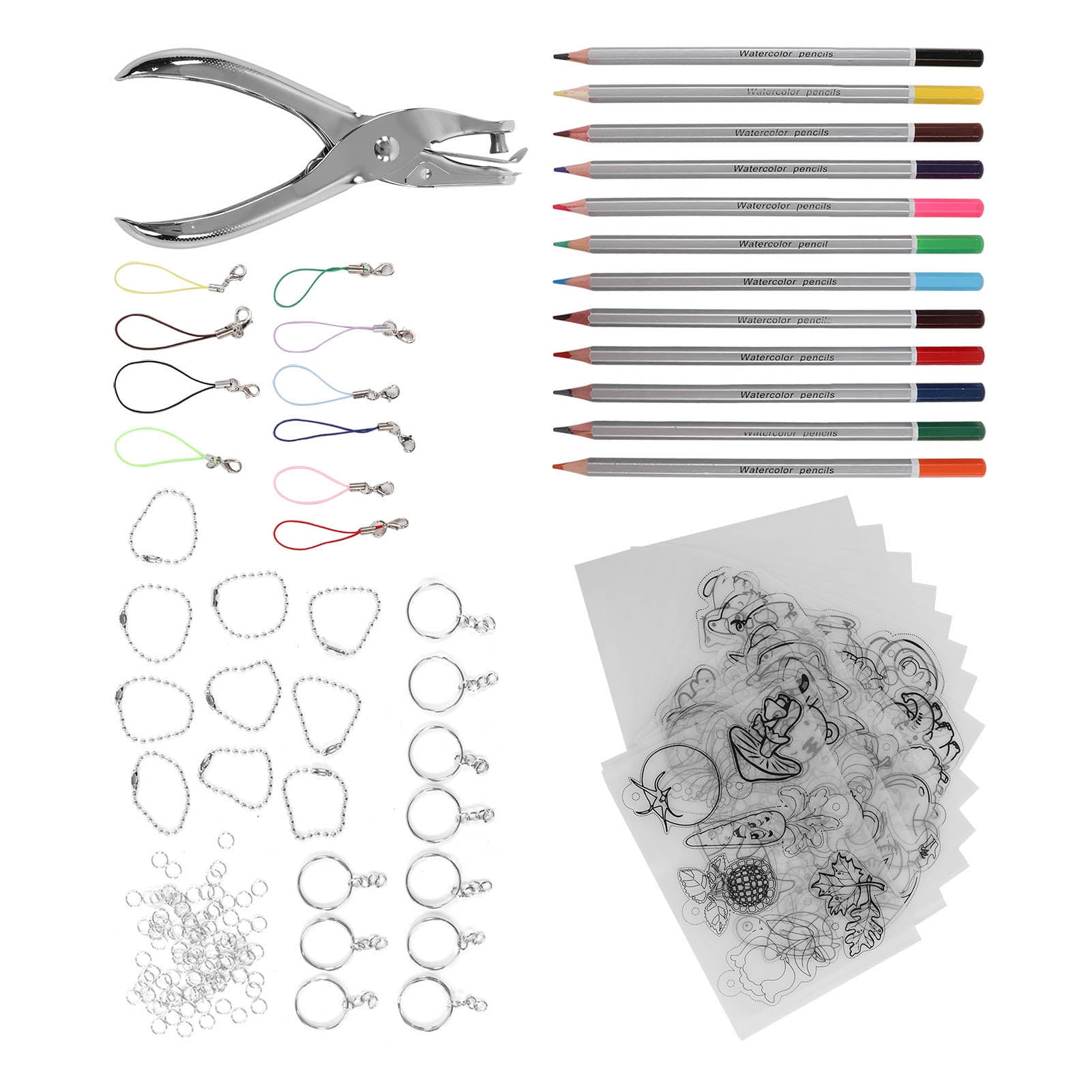 Shrinky Dink Paper, Color Manual Easy To Use Shrinky Dink Sheets For