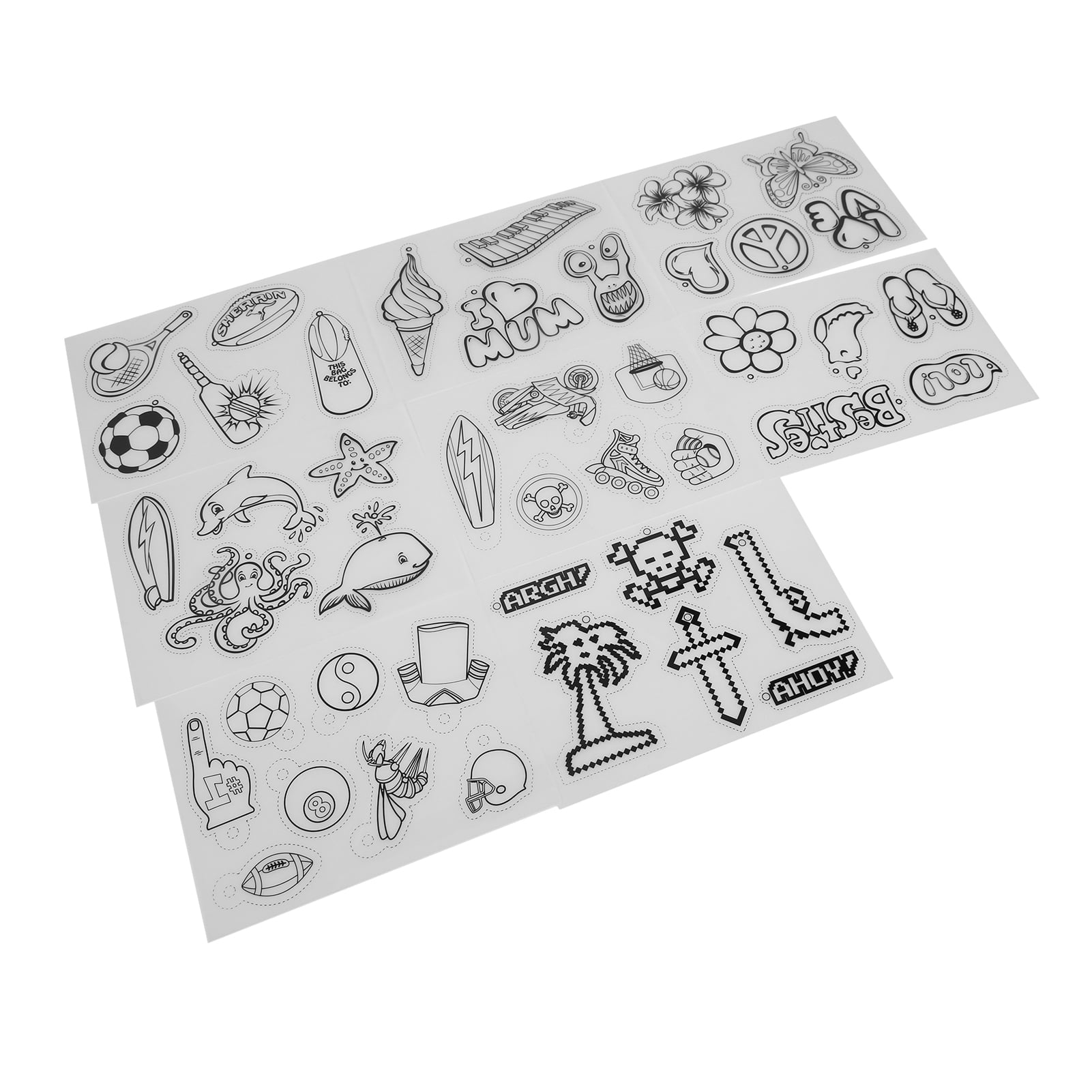 Shrinky Dink Sheets 8Pcs Shrinky Dink Paper BOPS Wide Application