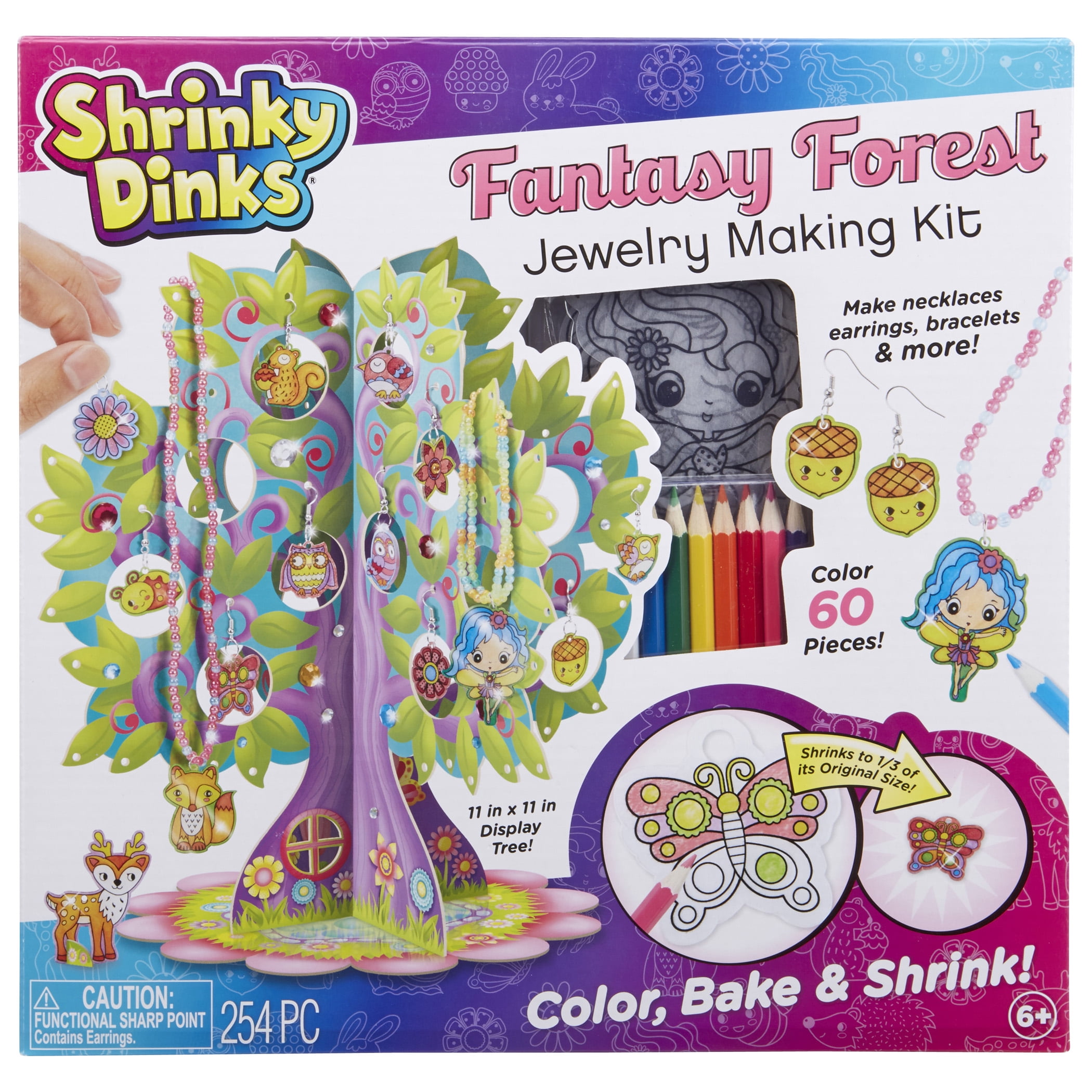 Shrinky Dinks Fantasy Forest Jewelry & Beading Kit