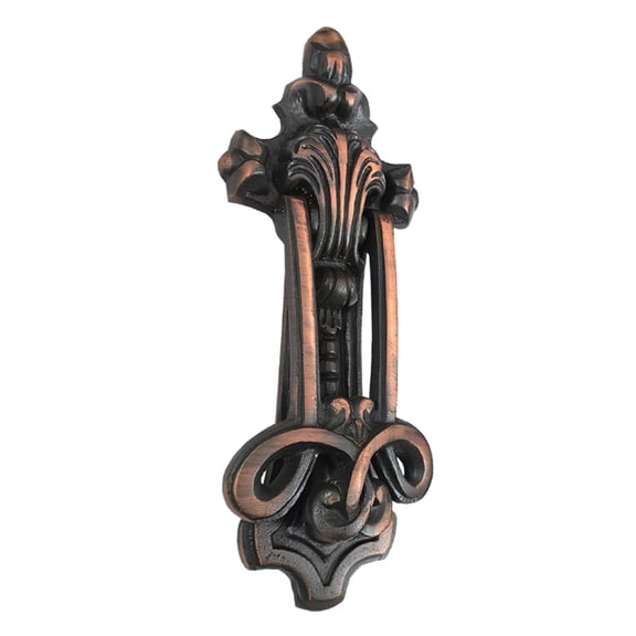 Shristy Hardware "Bathsuha" Decorative Iron Door Knocker - (Pack of 1 Antique Copper Finish)