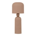 thumbnail image 1 of Shroom Terracotta Metal Table Lamp, 1 of 7