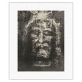 thumbnail image 1 of The Shroud of Turin (Sindone di Torino) - Turin Shroud (Sacra Sindone) - Vintage Religious Art by Secondo Pia c.1898 - Fine Art Rolled Canvas Print 11in x 14in, 1 of 4