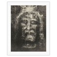thumbnail image 1 of The Shroud of Turin (Sindone di Torino) - Turin Shroud (Sacra Sindone) - Vintage Religious Art by Secondo Pia c.1898 - Fine Art Rolled Canvas Print 20in x 26in, 1 of 4