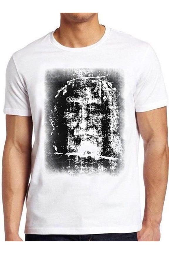 Shroud of Turin Jesus Christ Face Easter Christmas Thanksgiving Meme Gift Funny Tee Style Unisex Gamer Cult Movie Music T Shirt 942
