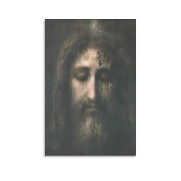 Shroud of Turin Jesus Christ Face, Holy Face Wall Decoration Posters Canvas Paintings Living Room Hallway And Room