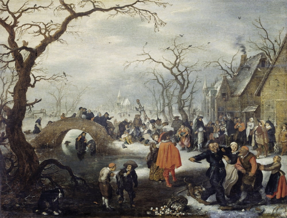 Shrove Tuesday In The Country Canvas Art - (24 x 18)