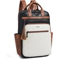 thumbnail image 1 of Shrrie Laptop Backpack for Women 15.6 inch Travel Leather Backpack Purse Work Computer Backpacks for Business College, 1 of 7