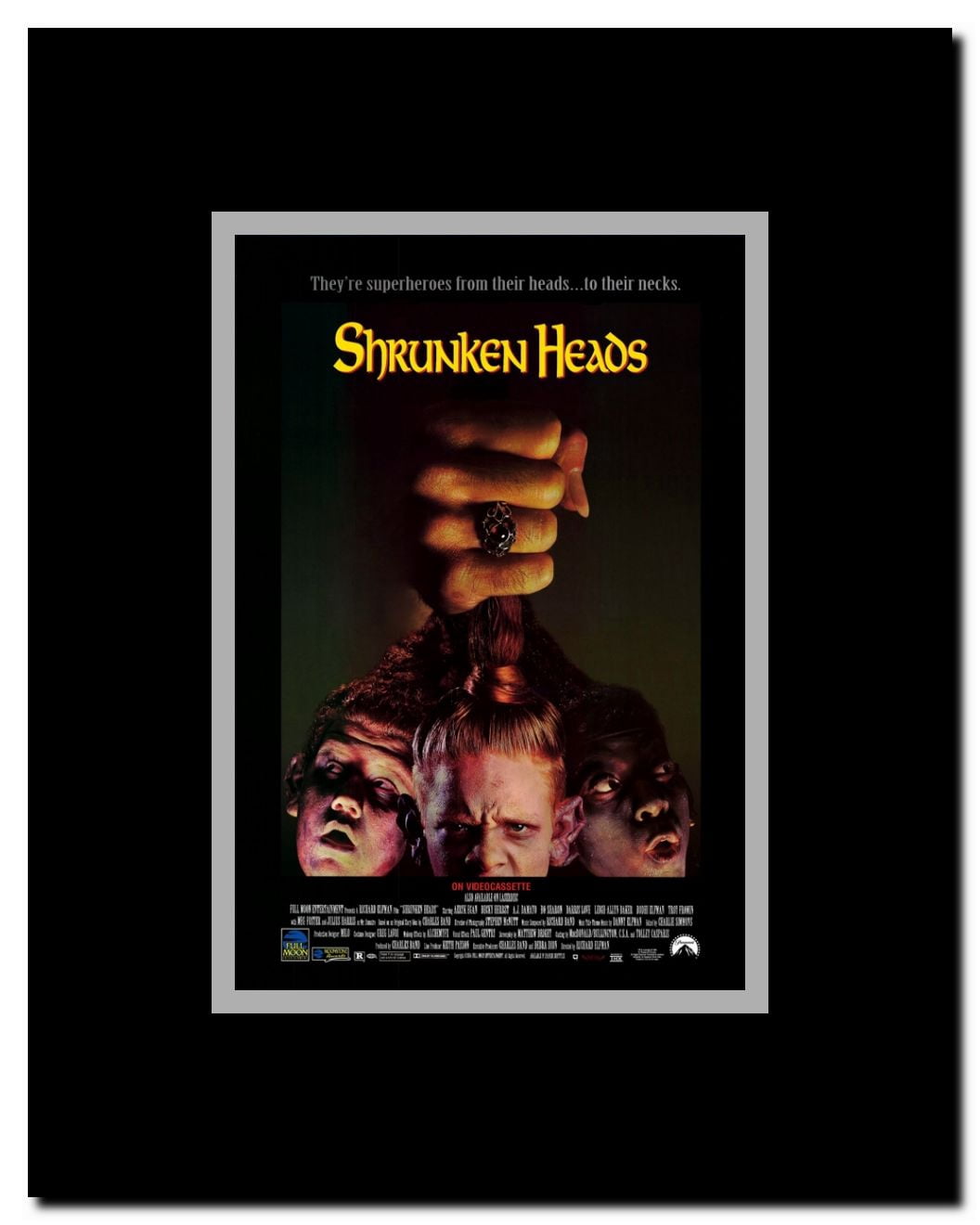 Shrunken Heads Framed Movie Poster