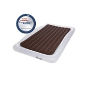 Shrunks Tuckaire Twin Size Inflatable Air Mattress With Security Rails And Pump
