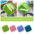 thumbnail image 1 of Shrysg DIY Silicone Ice Grid & Food Mold - Versatile Set for Crafting Ice Cubes,Sausage,Ham,Hot Dogs,and Finger Biscuits,A Creative Addition to Your Kitchen Arsenal, 1 of 2