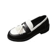 thumbnail image 1 of Shrysg Women's Casual Loafers Casual Lightweight Soft Sole Business Slip On Work Flats for Outdoor Indoor Use Black, 1 of 9