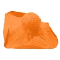 thumbnail image 1 of Shrysg Women's Fashion Wide Brim Bucket Hat Shapeable and Foldable Floppy Sun-shading Hat for Casual Beach Use Orange, 1 of 8