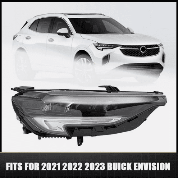 Shtlyh 86780915 Passenger Right Side LED Headlight for 2021 - 2023 Buick Enclave