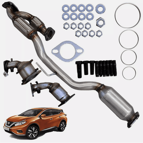 Shtlyh Catalytic Converter For 2009-2014 Nissan Murano 3.5L V6 Direct Fit All 3 pcs