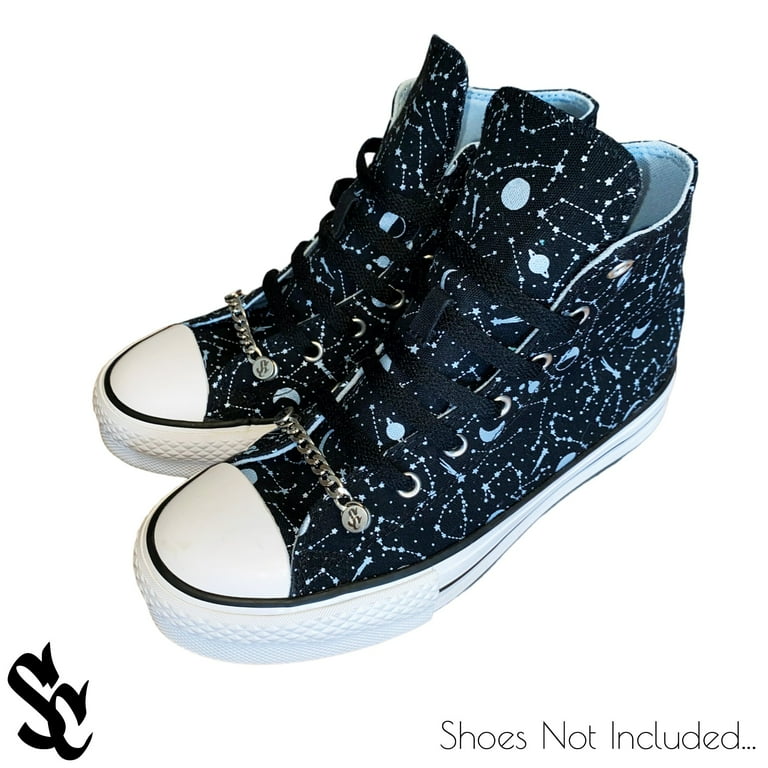 Shu Chains Unisex Converse All Star Classic Solo Stack Shoelace Accent Kit Walmart