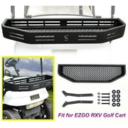 EZGO TXT Front Cargo Basket Heavy-Duty Steel Utility/Clay Storage Organizer w/ Mounting Brackets EZGO Golf Cart Accessories – Shu-Ran