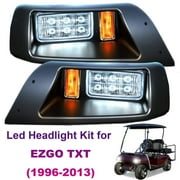 GTW EZGO TXT LED Light Kit With Turn Signal Upgrade - Fits 1994.5-2013 Golf Carts