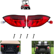 Shu-Ran Golf Cart LED Taillight for Club Car Precedent 2004-up and Tempo 2018-up Models Replace 3 Wires Rear Light Kit 12V Golf Cart Tail Lights Driver and Passenger Rear Lights