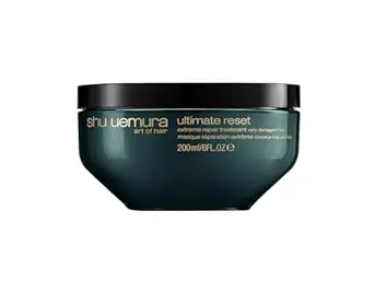 Shu Uemura Ultimate Reset Extreme Repair Hair Mask | Strengthens to Reduce Breakage and Split Ends | Deeply Conditions and Nourishes | With Japanese Rice Extract | For Dry and Very Damaged Hair