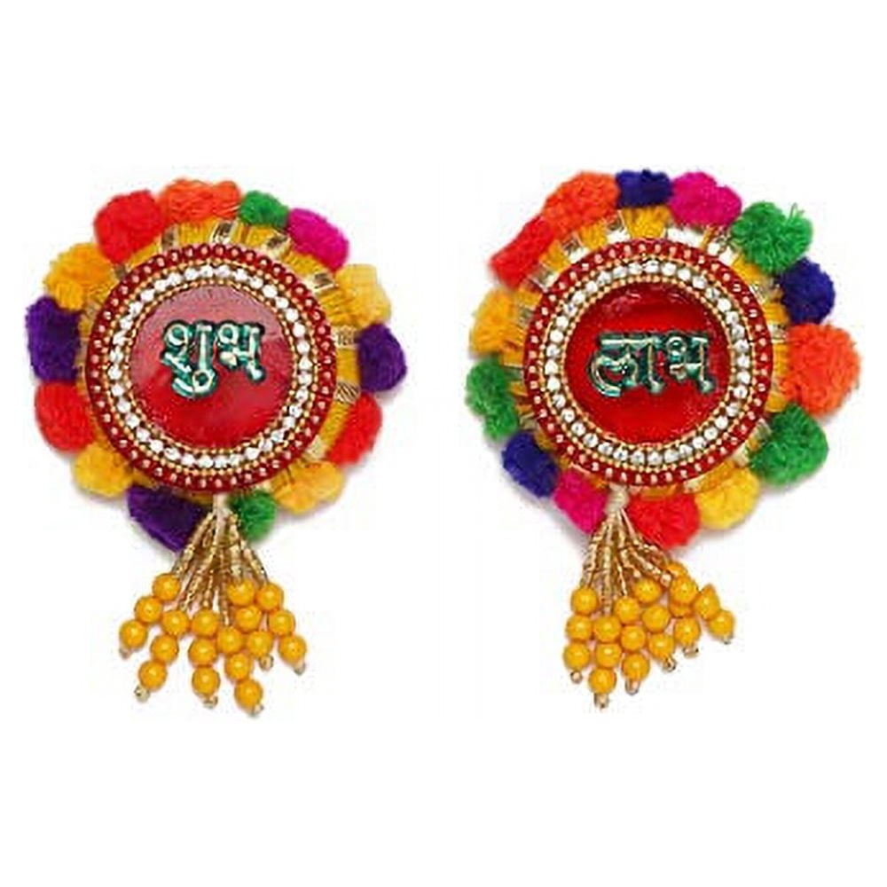 Subh Sticker Shubh labh Sticker Festival Decoration Rangoli / Decoration/Home Décor ...