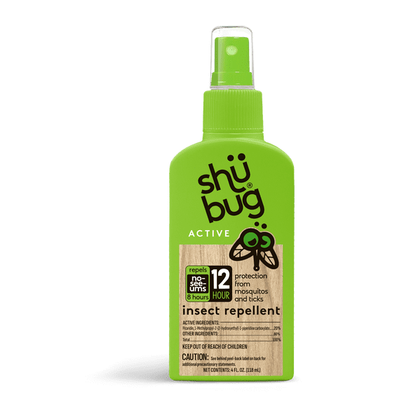 Shubug Active Insect Repellent Pump Personal Bug Spray 4oz