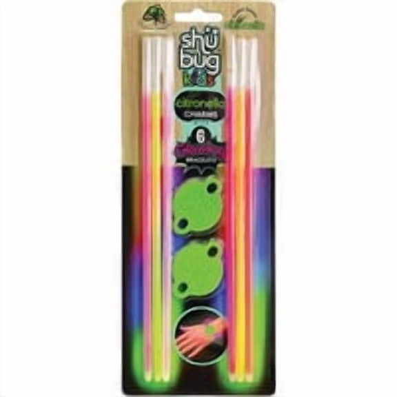 Shubug Kids Glow Bracelet Insect Repellent - Pack of 4 Jobsite Supply Pack