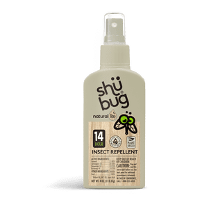 Shubug Natural Clean Mist Insect Repellent Pump Personal Bug Spray 4oz