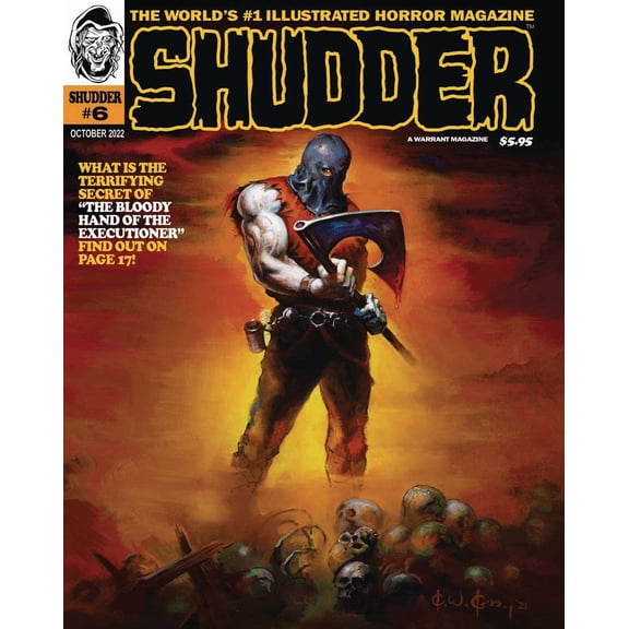 Shudder #6 VF ; Warrant Comic Book
