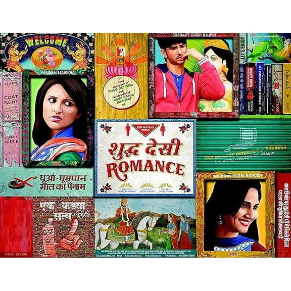 Shuddh Desi Romance Hindi -English Subtitles