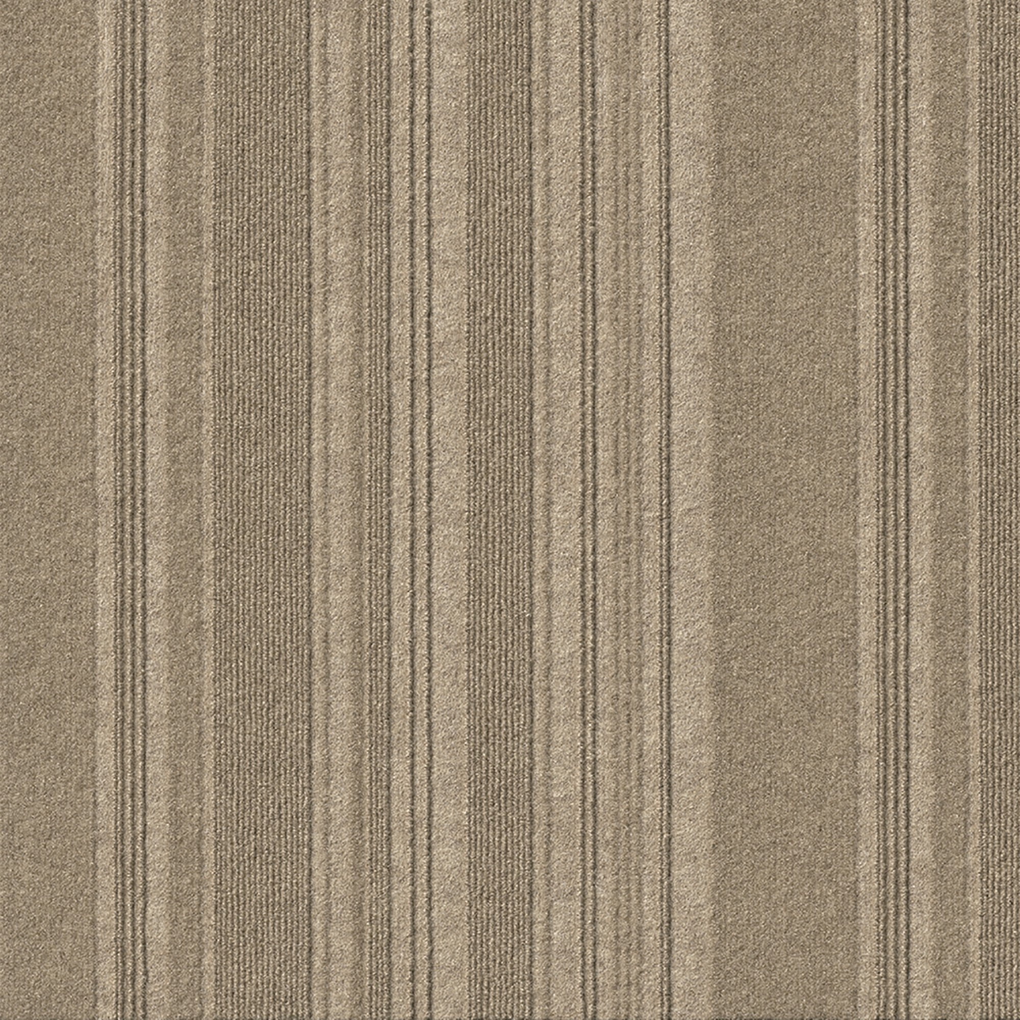 Shuffle Taupe Carpet Tiles - 24 x 24 Indoor/Outdoor, Peel and