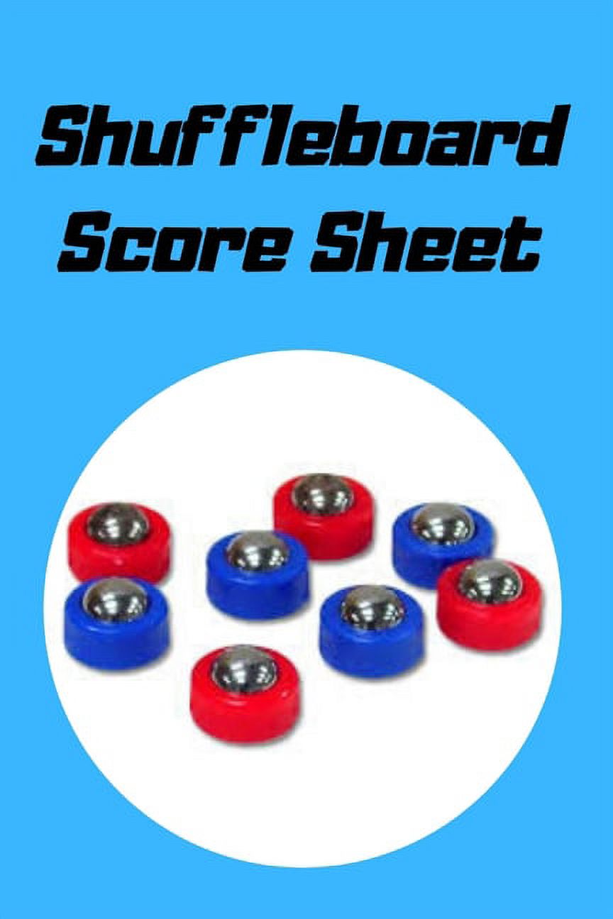 Shuffleboard Score Sheet Shuffleboard league record Shuffleboard