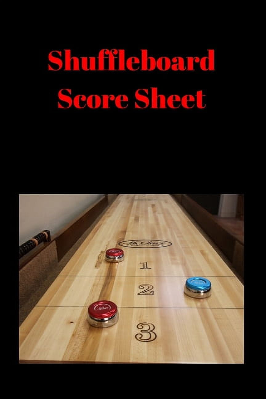 Shuffleboard Score Sheet Shuffleboard league record Shuffleboard