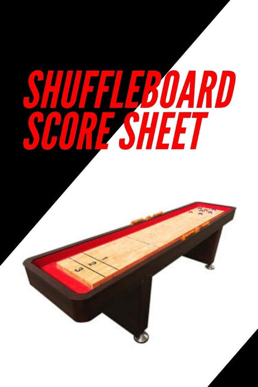Shuffleboard Score Sheet Shuffleboard league record Shuffleboard